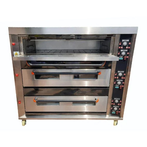 Silver Electric Oven