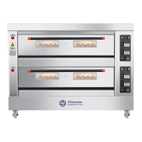 Double Deck Six Tray Gas Baking Oven