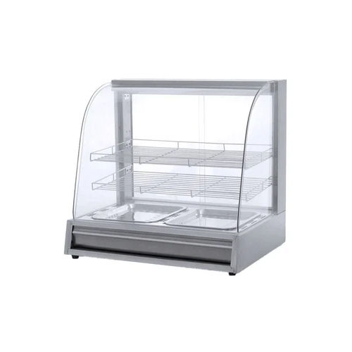 Grey Ss Glass Electric Food Warmer