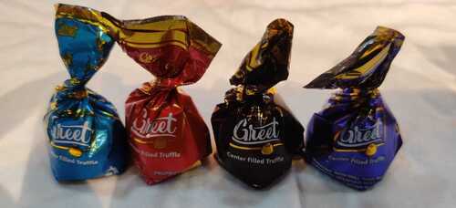 Greet Center filled truffles