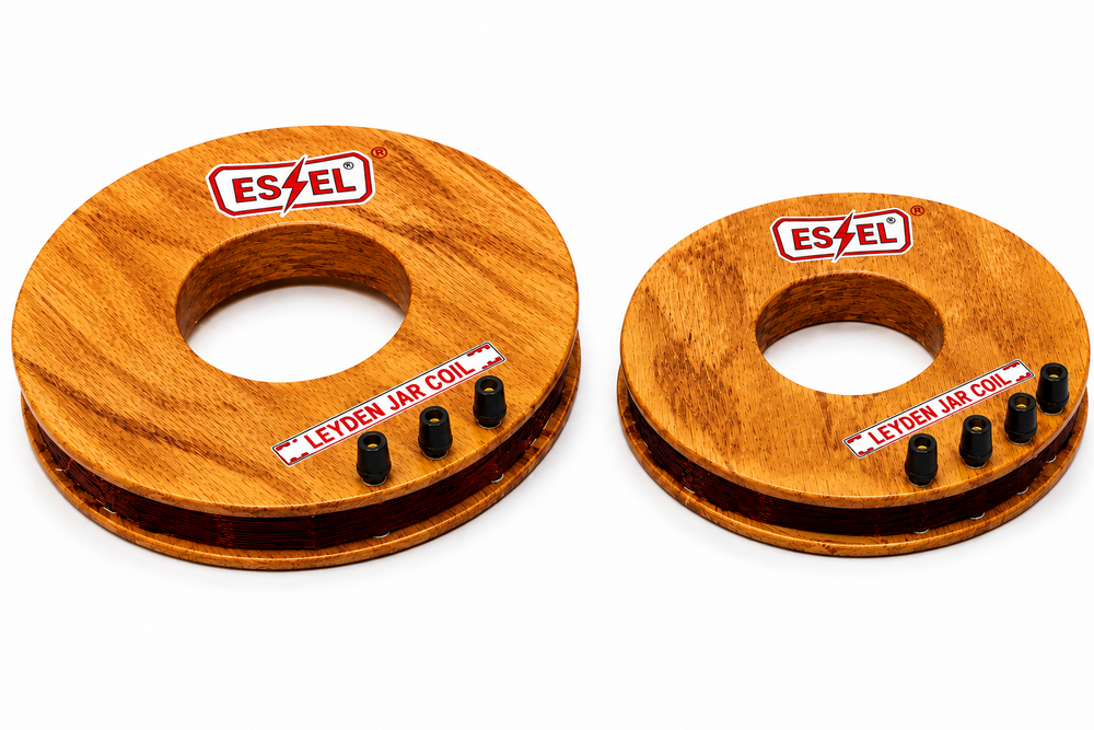 Self Metal Inductance Coils - Color: Wood