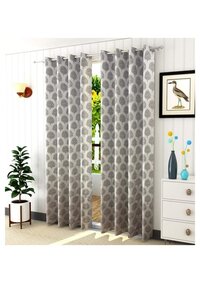 Jute Tree Curtain - Color: Coffee