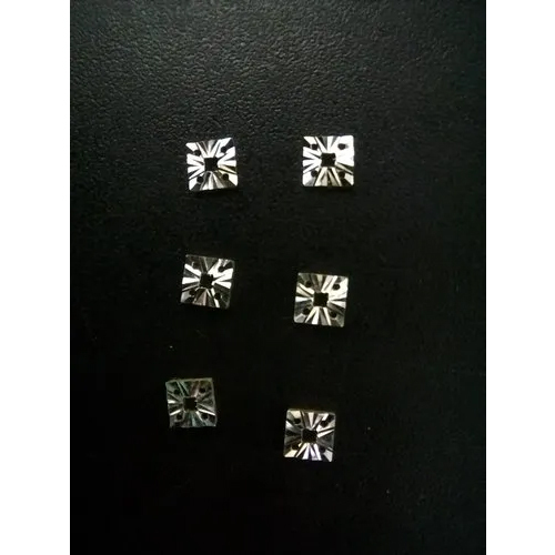 12 Cut Square Silver Miracle Plate Finding