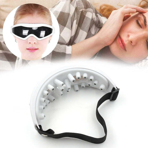 ELECTRIC EYE MASSAGER DARK CIRCLES DRY EYES EYE BAG EYE RELIEF VIBRATION MAGNET THERAPY EYE CARE MASSAGE