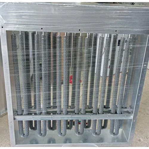 Duct Heater With Tubular Finned