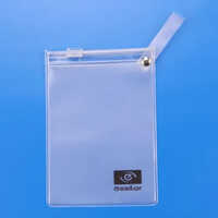 Transparent Pvc Slider Zip Bag