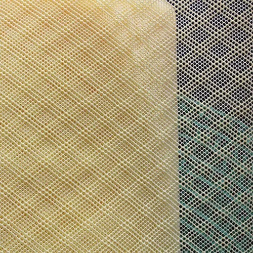 Pvc Mosquito Net - Color: Yellow/White