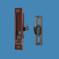 75 No. Star Sliding Window Lock - Durable Steel Construction, 4-inch Size, Available In All Colors, Stainless Steel Screen Netting Against Insects And Debris