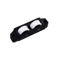 Double Wheel Sliding Window Bearing - Stainless Steel, Standard Size | Single Row Roller, Available In All Colors, Warranty Included