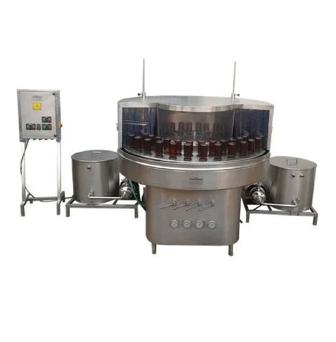 Semi-automatic Rotary Semi Automatic Bottle Washing Machine