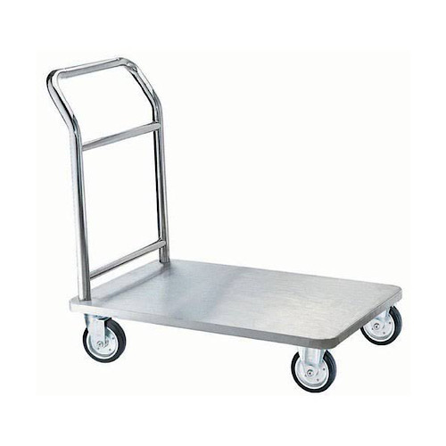 Stainless steel platform trolley