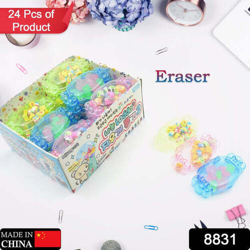 CUTE SCHOOL ERASER SET CUTE ERASER MULTI DESIGN RUBBER ERASERS