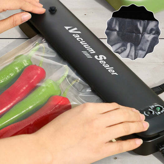 ONE-TOUCH AUTOMATIC VACUUM SEALING MACHINE FOR DRY AND MOIST FOOD