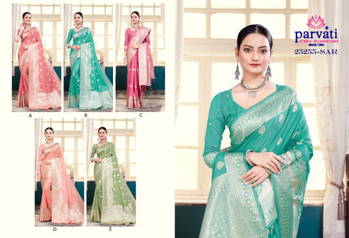 Ethnic New Rapier Silk Saree For Ladies-25255