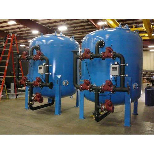 Blue Dual Media Filter Plant