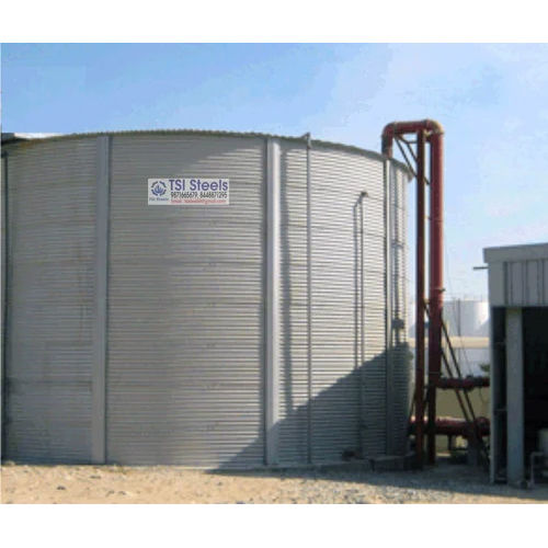 Grey 500 Kl Fire Protection Tank