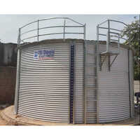 Grey Fire Water Storage Zincalume Tank