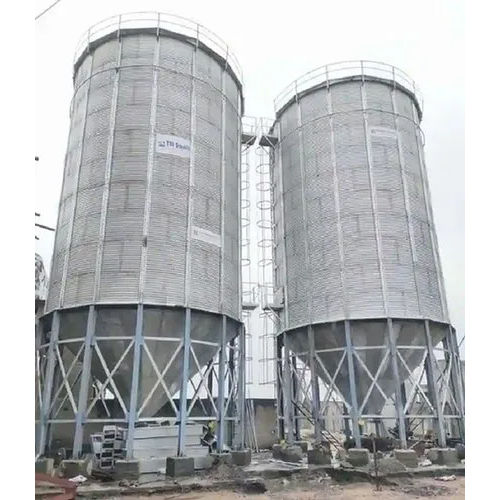 Grain Storage Hopper Bottom Silos Application: Industrial