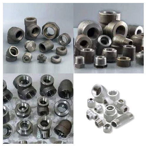 Silver Carbon Steel Forged Fittings