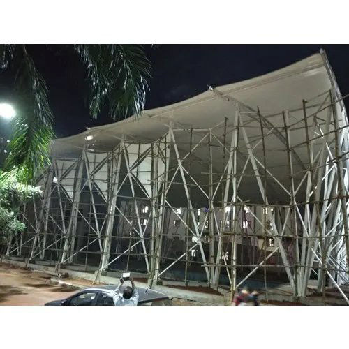 Tensile Fabric Shed Structure