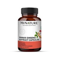 Panax Ginseng Extract Capsules - Herbal Adaptogen For All Ages, Boost Energy & Well-being