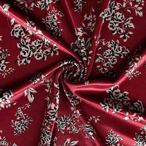 Satin Floral Printed Surat