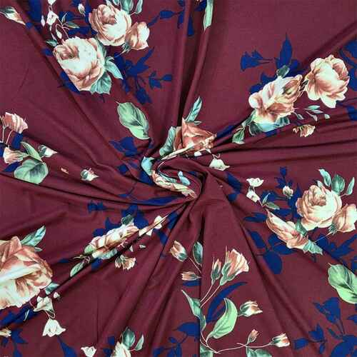 Digital Printed Satin Fabrics