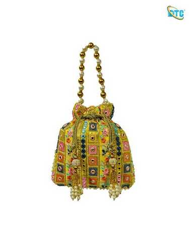 Embroidery work batwa bag