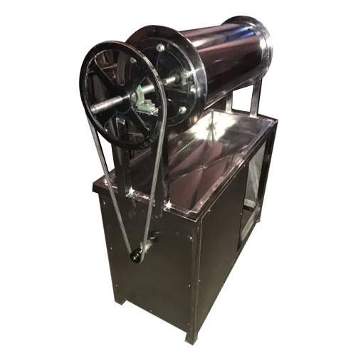 Single Phase Roller Coster Ice Cream Machine - Color: Silver