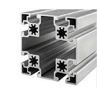 Aluminum Extrusion Sections - Premium Quality Alloy, Square Shape , Polished Surface Finish With Custom Color Options And Warranty
