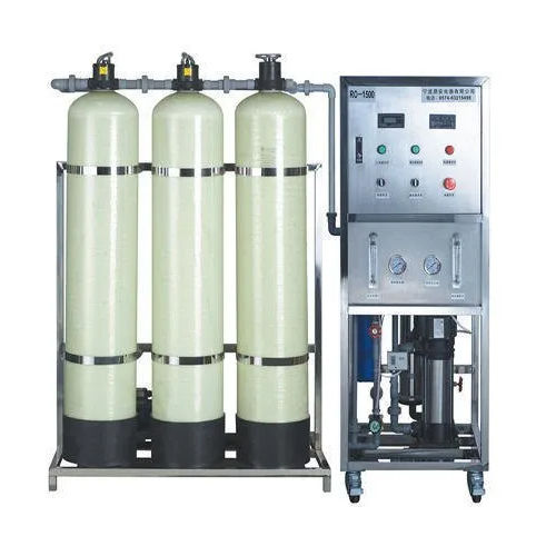 Industrial RO Water Filter Plant - FRP, MSRL, Stainless Steel | Semi-Automatic Operation, 99% Purity Level, Electric Drive, 220/240 Volt