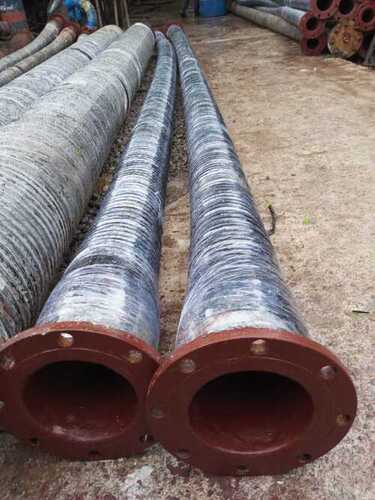 Cement feeding rubber hose