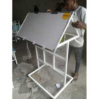 Khelo Kudoo Library Newspaper Stand - Color: White