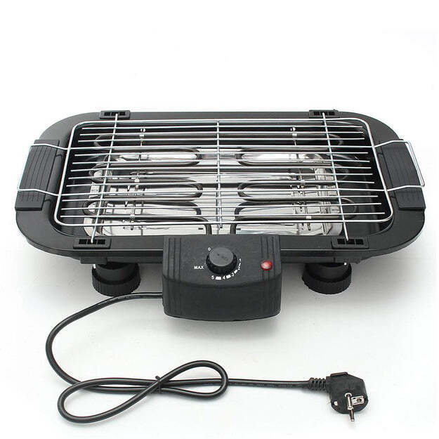 SMOKELESS ELECTRIC INDOOR BARBECUE GRILL