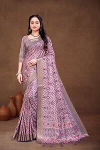 Cotton Silk Designer Saree For Women-25181