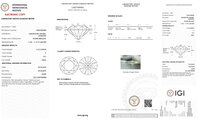 ROUND 5.12ct F SI2 IGI 607389494 Lab Grown Diamond EC449882