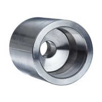 Ss Socket Weld Coupling - Carbon Steel, Round Shape , Silver Color With Reliable Durability And High Resistance To Corrosion