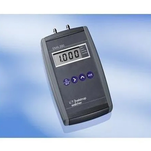 Differential Pressure And Air Velocity Meter - Plastic, 0.4 kg | Black, Industrial Grade