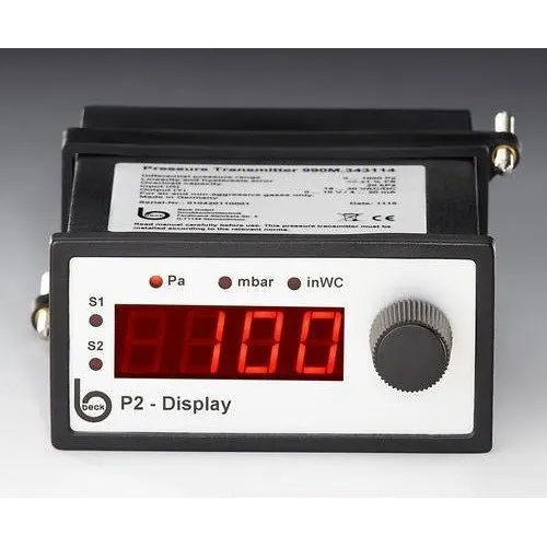 Black Digital Differential Pressure Gauge At Best Price In Bengaluru ...