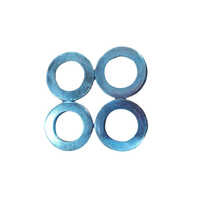 Spindle Washer - Ms Material, Round Shape, Different Thickness Options | Sleek Silver Finish For Versatile Industrial Applications