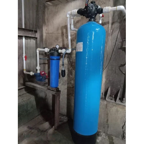 Steel / Frp 100Lph Automatic Water Softening Plant