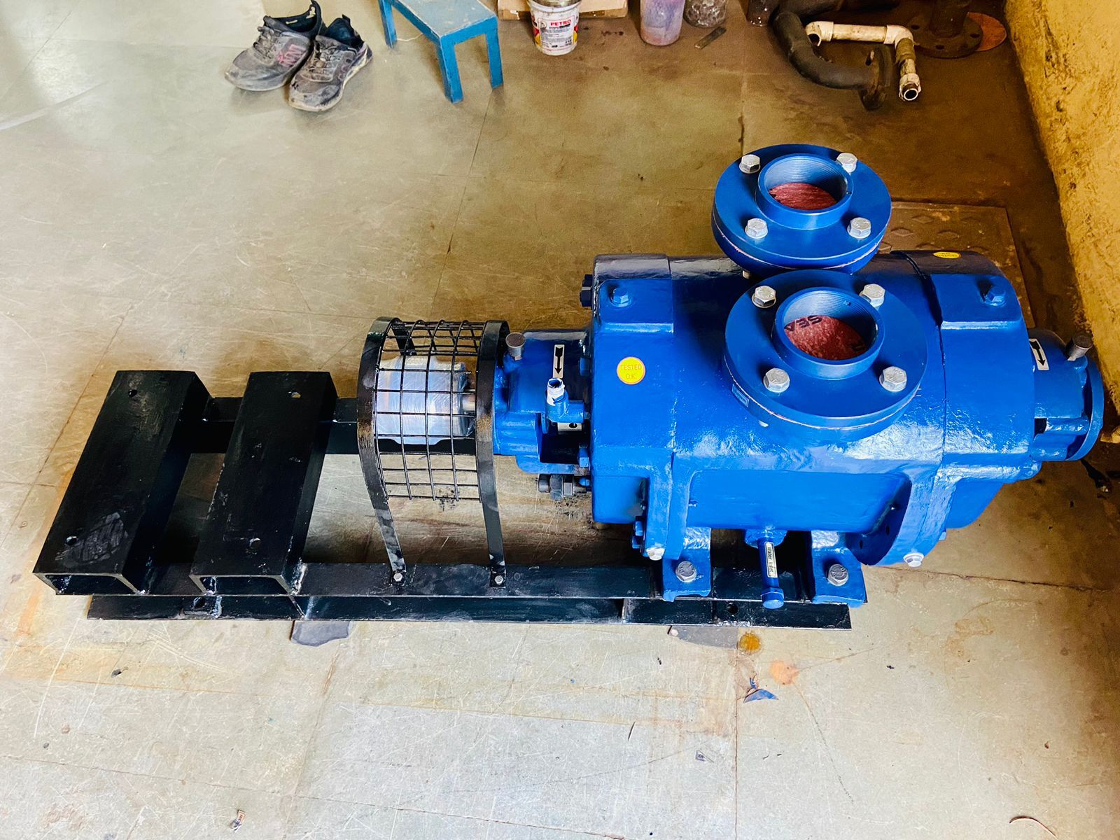 Double Stage Water Ring  Vacuum Pump