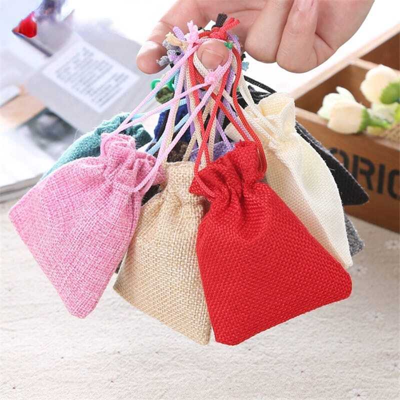 Jute Drawstring Bag