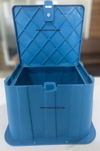 Water Meter Box - Color: Blue