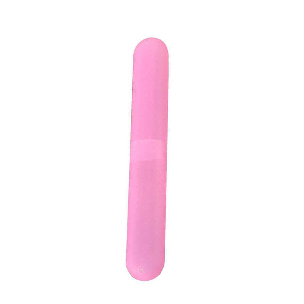 PLASTIC HYGIENIC TOOTHBRUSH TRAVEL PORTABLE CASE