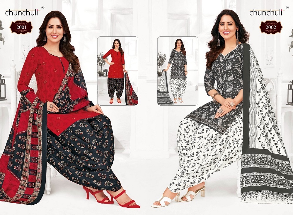 Suryajyoti Chunchuli Preksha Vol-2 dress material