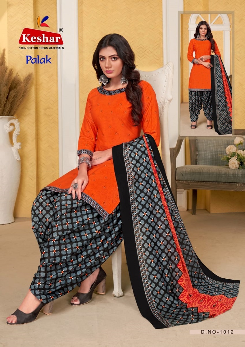 Kesar Palak Patiyala Vol-1  Dress Material