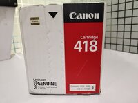 Canon 418 Yellow Toner Cartridge