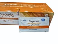 Typhoid Rapid Test Card - Plastic, Manual Operation, White Color | Qualitative Differential Detection Of Typhoid Igm/igg Antibodies