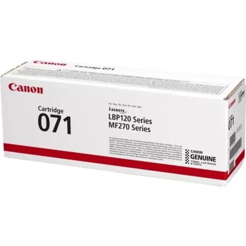 Canon 071 Black Toner Cartridge - Application: Digital Printing